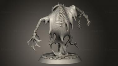 Figurines heroes, monsters and demons (The Forgotten Figure, STKM_8983) 3D models for cnc