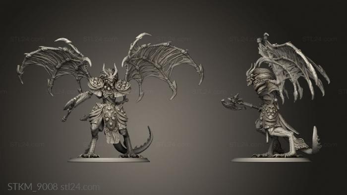 Figurines heroes, monsters and demons (Khorne, STKM_9008) 3D models for cnc