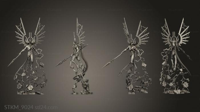 Figurines heroes, monsters and demons (Void Dragon, STKM_9024) 3D models for cnc