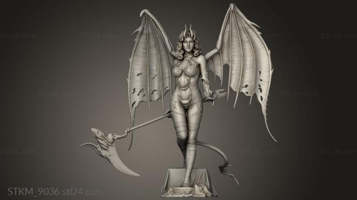 Figurines heroes, monsters and demons (Liza KUTON, STKM_9036) 3D models for cnc