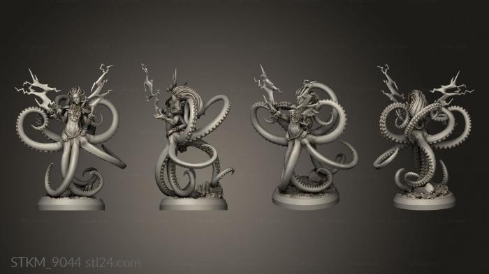 Figurines heroes, monsters and demons (Kingdom Coriolan Mizuna, STKM_9044) 3D models for cnc