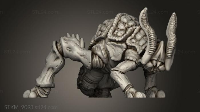 Figurines heroes, monsters and demons (Rust Beasts Beast, STKM_9093) 3D models for cnc