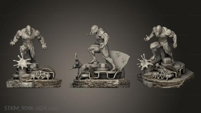 Figurines heroes, monsters and demons (, STKM_9096) 3D models for cnc