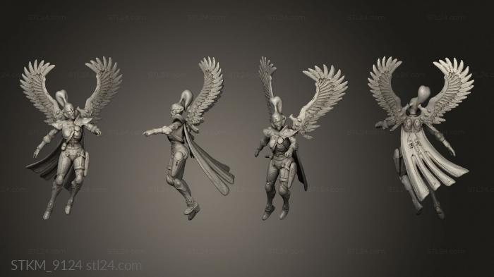 Figurines heroes, monsters and demons (Autarch Dow Ii, STKM_9124) 3D models for cnc