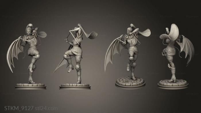 Figurines heroes, monsters and demons (Megaera from Hades Game, STKM_9127) 3D models for cnc