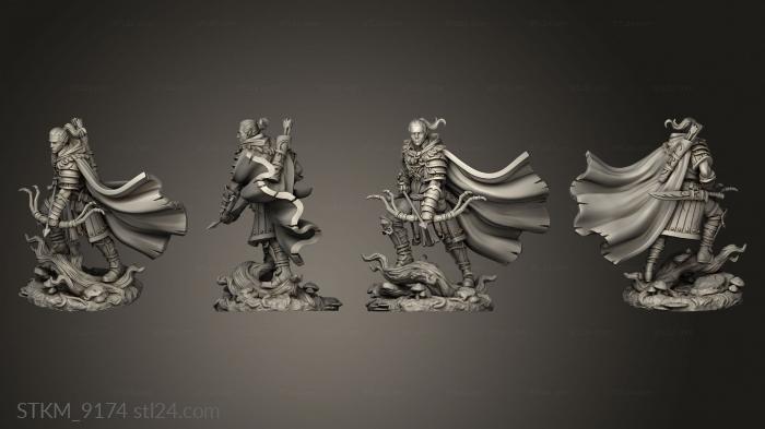 Figurines heroes, monsters and demons (Society Voltavas Pinegrove, STKM_9174) 3D models for cnc