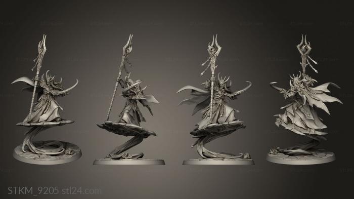 Figurines heroes, monsters and demons (Aamon on Daemonium Kerubim Grimoire, STKM_9205) 3D models for cnc