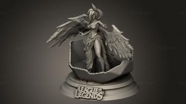 Figurines heroes, monsters and demons (Morgana League Legends Adorn, STKM_9210) 3D models for cnc