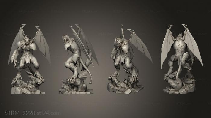 Figurines heroes, monsters and demons (COLDSTONE, STKM_9228) 3D models for cnc