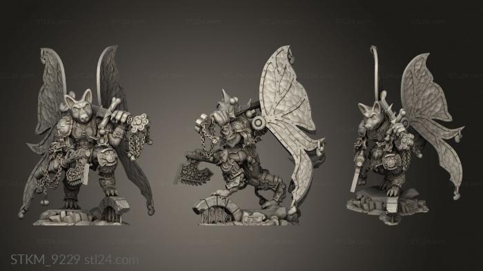 Figurines heroes, monsters and demons (Furgron The Uwu Eaters, STKM_9229) 3D models for cnc