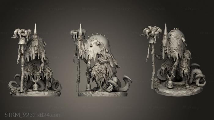 Figurines heroes, monsters and demons (The Goroth Abyssal Pastors Pastor, STKM_9232) 3D models for cnc