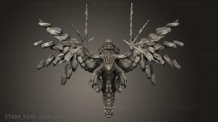 Figurines heroes, monsters and demons (Monster Hunter World MHW Legiana, STKM_9241) 3D models for cnc