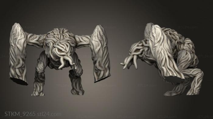 Figurines heroes, monsters and demons (Into the Woods Vine Hound, STKM_9265) 3D models for cnc