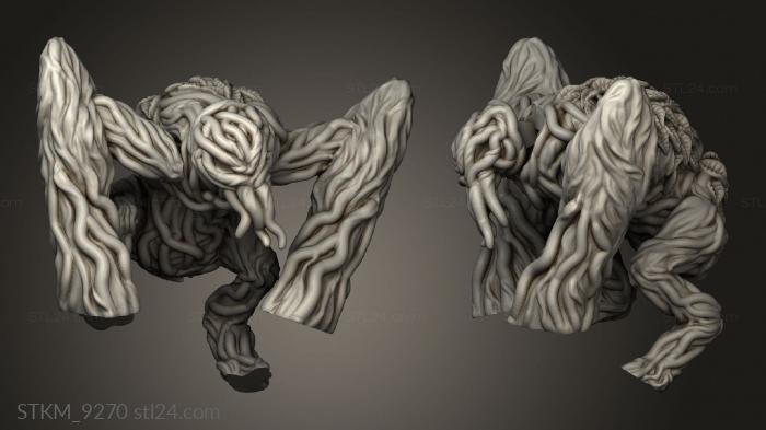 Figurines heroes, monsters and demons (Into the Woods Vine Hound, STKM_9270) 3D models for cnc