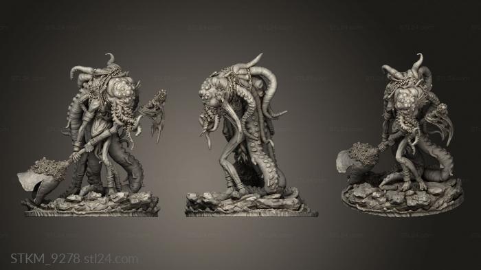 Figurines heroes, monsters and demons (The Goroth Giant, STKM_9278) 3D models for cnc