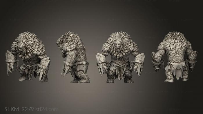 Figurines heroes, monsters and demons (Bloodfields Brougham, STKM_9279) 3D models for cnc