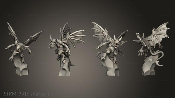 Figurines heroes, monsters and demons (2, STKM_9316) 3D models for cnc