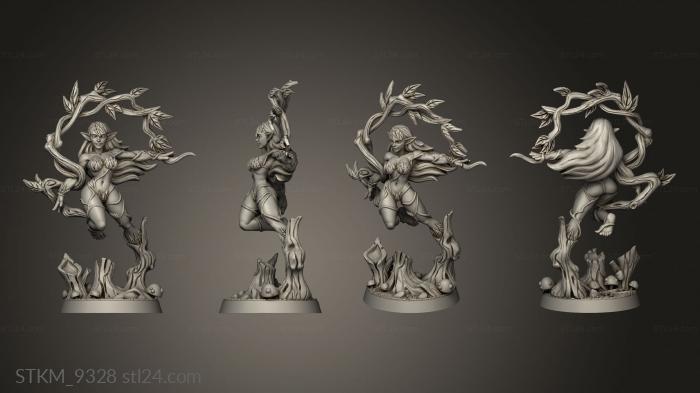 Figurines heroes, monsters and demons (Inside the Magic Forest Alura, STKM_9328) 3D models for cnc