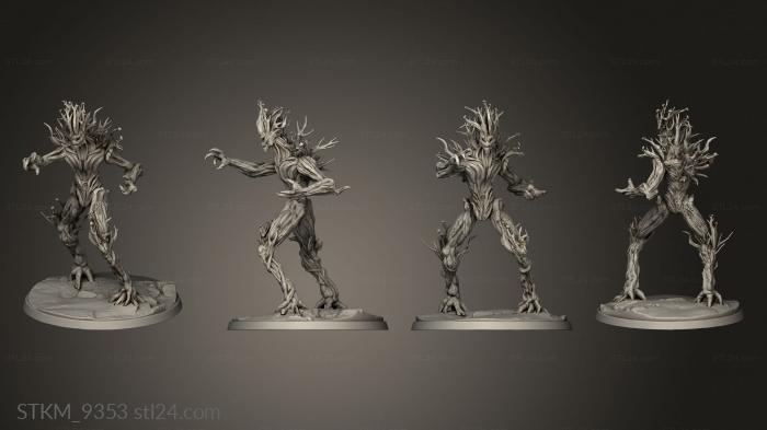 Figurines heroes, monsters and demons (Adams Riggor, STKM_9353) 3D models for cnc