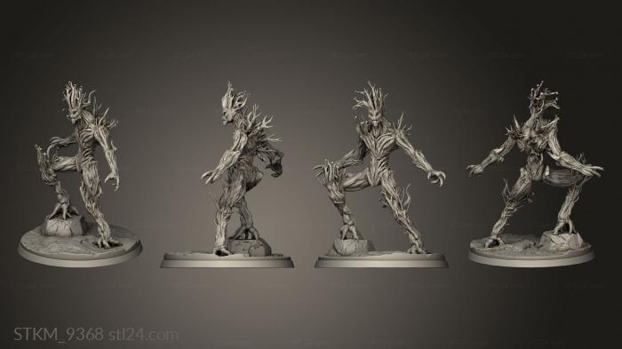 Figurines heroes, monsters and demons (Adams Galten, STKM_9368) 3D models for cnc