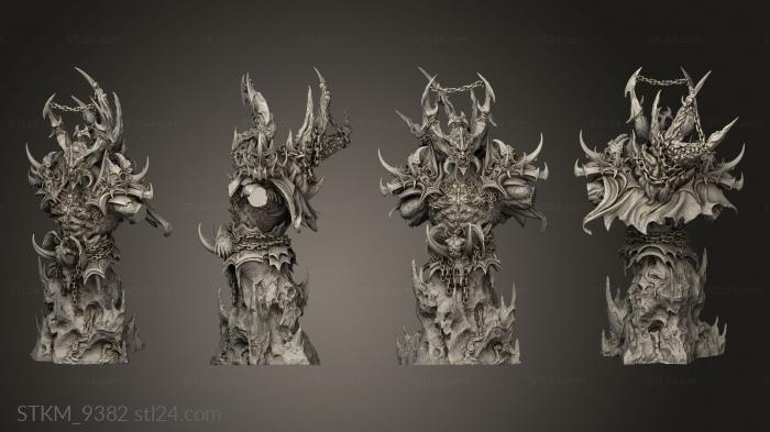 Figurines heroes, monsters and demons (Astaroth, STKM_9382) 3D models for cnc