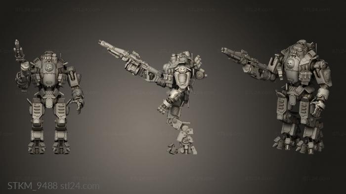 Figurines heroes, monsters and demons (Titanfall Atlas, STKM_9488) 3D models for cnc