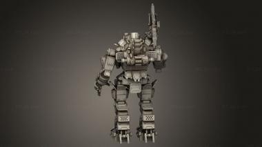 Figurines heroes, monsters and demons (Titanfall Atlas, STKM_9488) 3D models for cnc