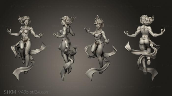 Figurines heroes, monsters and demons (Dark Phoenix Hot Wings HW, STKM_9495) 3D models for cnc