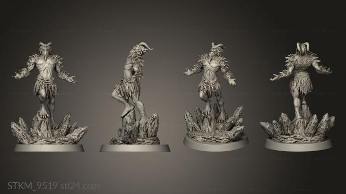 Figurines heroes, monsters and demons (Gueko Manuel, STKM_9519) 3D models for cnc