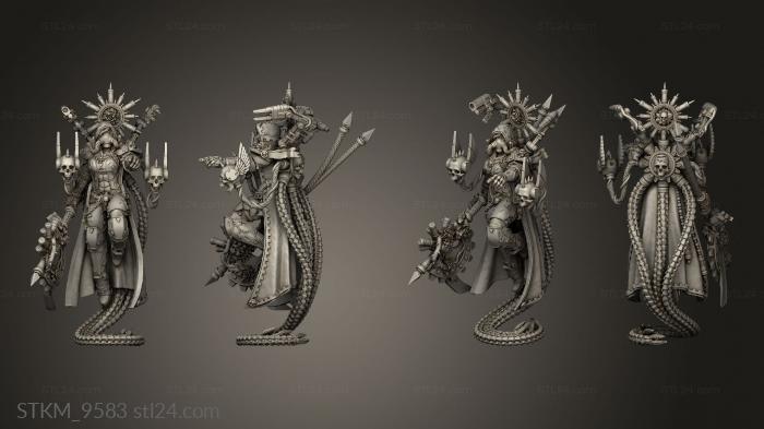 Female Tech Priest DOMINABACK