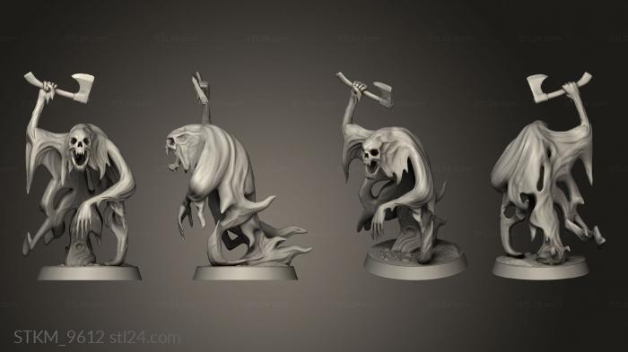 Figurines heroes, monsters and demons (Ceilings, STKM_9612) 3D models for cnc