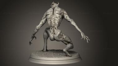 Figurines heroes, monsters and demons (Ghoul Standing Stand, STKM_9625) 3D models for cnc