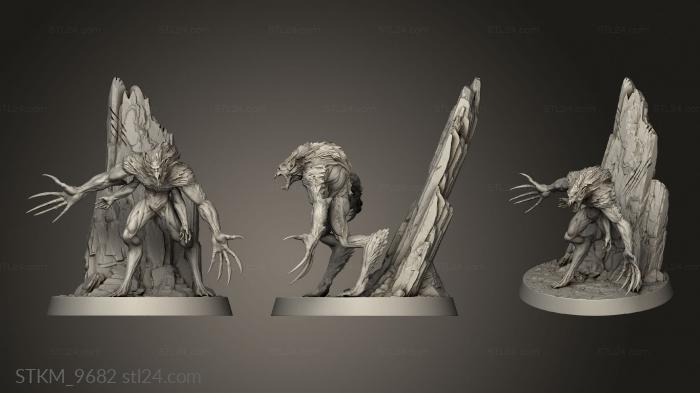 Figurines heroes, monsters and demons (Draegloth, STKM_9682) 3D models for cnc