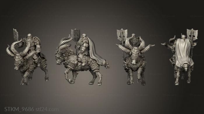 Figurines heroes, monsters and demons (dw riders archvalians Ram Rider, STKM_9686) 3D models for cnc