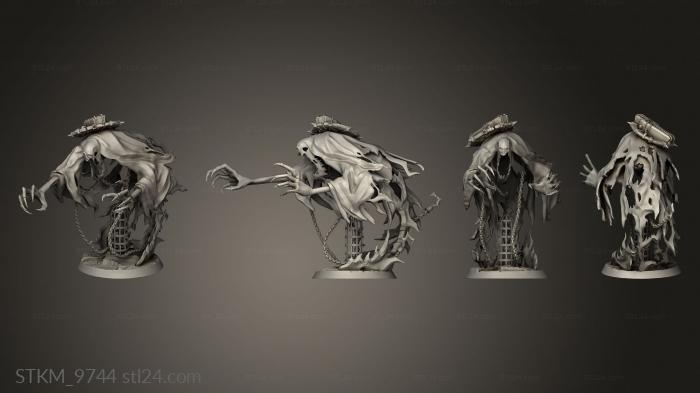 Figurines heroes, monsters and demons (Mourngul, STKM_9744) 3D models for cnc