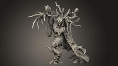 Figurines heroes, monsters and demons (Into The Woods Monsters Wendigo, STKM_9816) 3D models for cnc