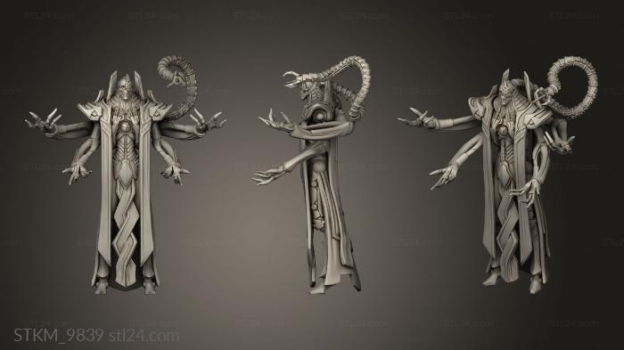 Figurines heroes, monsters and demons (Mad Architect, STKM_9839) 3D models for cnc