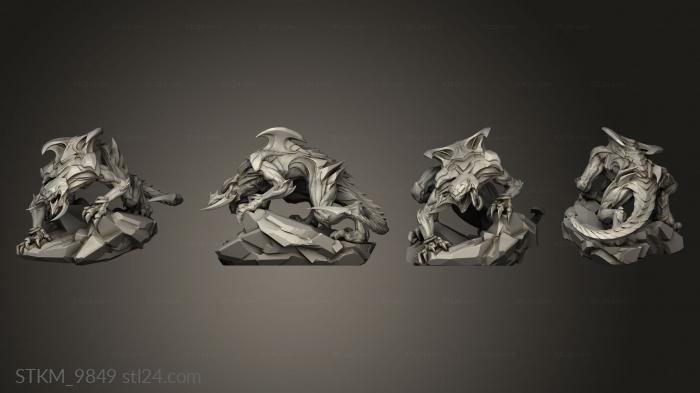 Figurines heroes, monsters and demons (Mat Station Sw Vanguard Claw, STKM_9849) 3D models for cnc