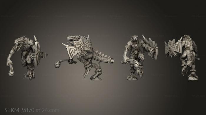 Figurines heroes, monsters and demons (    3, STKM_9870) 3D models for cnc