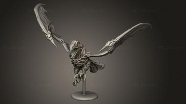 Figurines heroes, monsters and demons (Ruins Madness Shantak Flying, STKM_9886) 3D models for cnc