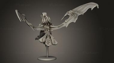 Figurines heroes, monsters and demons (Ruins Madness Shantak Flying, STKM_9886) 3D models for cnc