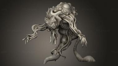 Figurines heroes, monsters and demons (Ruins Madness Shub Niggurath Huge, STKM_9887) 3D models for cnc