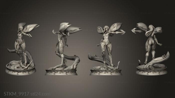 Figurines heroes, monsters and demons (or, STKM_9917) 3D models for cnc
