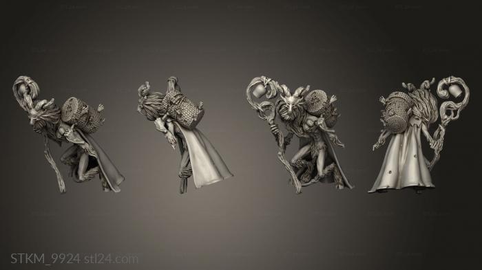 Статуэтки герои, монстры и демоны (Таверна Титанов Приключения Козла, STKM_9924) 3D модель для ЧПУ станка
