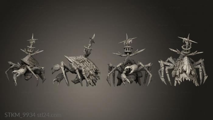 Статуэтки герои, монстры и демоны (Разгневанный Береговой Пират, STKM_9934) 3D модель для ЧПУ станка