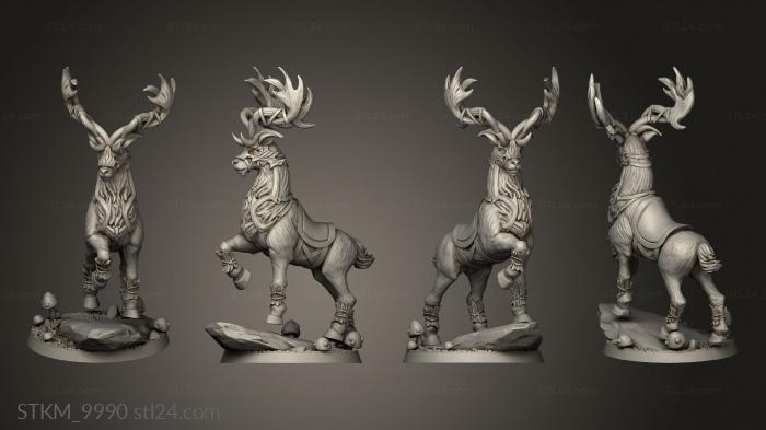 Figurines heroes, monsters and demons (Inside the Magic Forest Bronwin, STKM_9990) 3D models for cnc