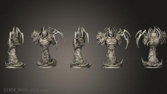 Figurines heroes, monsters and demons (Scragoth Raider, STKM_9992) 3D models for cnc