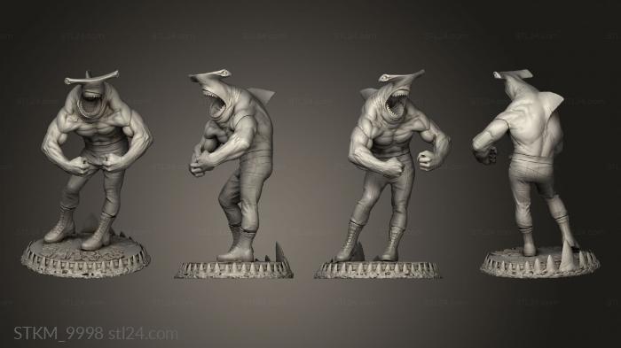 Figurines heroes, monsters and demons (JAB, STKM_9998) 3D models for cnc