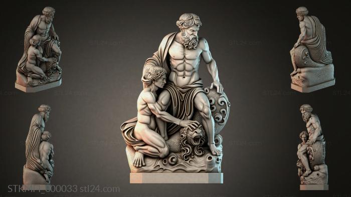 Мифологические (STKMFI_000033) 3D модель для ЧПУ станка