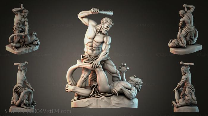 Мифологические (STKMFI_000049) 3D модель для ЧПУ станка